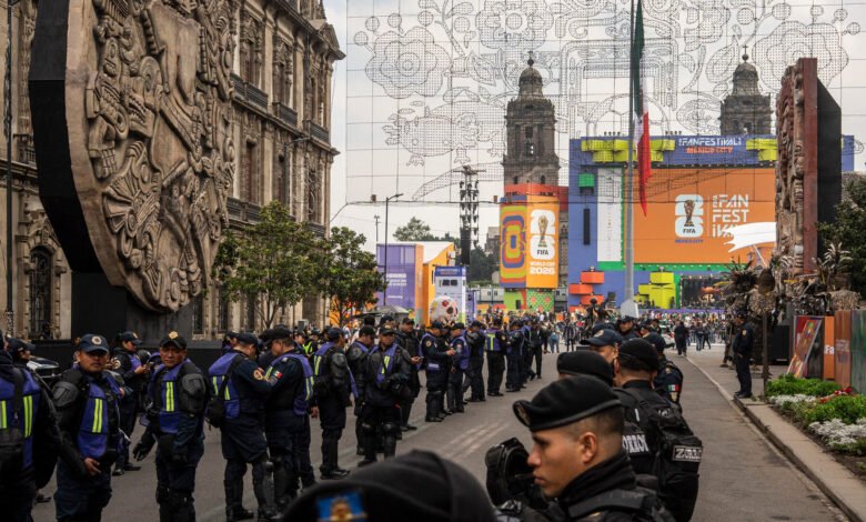 Security Is Tight as a Match in Mexico City Starts a Historic World Cup