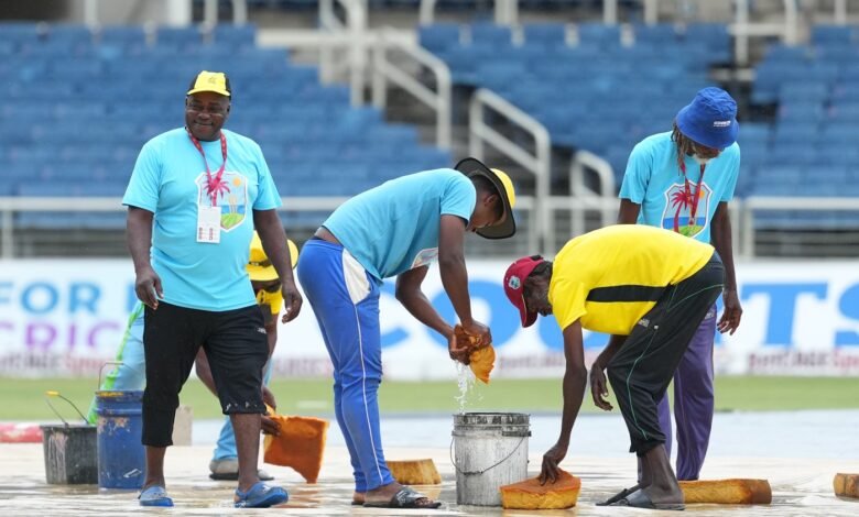 Persistent rain in Kingston washes out second ODI between West Indies and Sri Lanka
