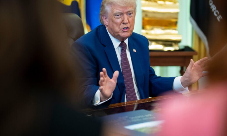 Iran War Live Updates: A Day After Predicting Peace, Trump Says U.S. Will Strike Iran Again