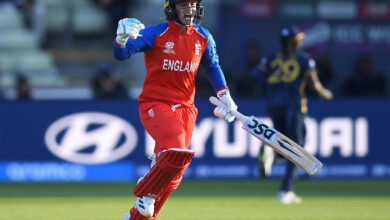 Wyatt-Hodge century drives England to statement victory in tournament opener