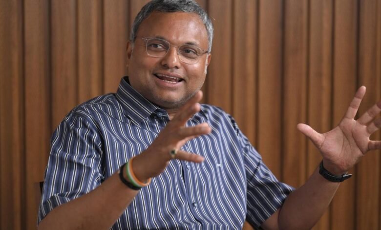 Congress and DMK can still work together in Parliament, says Karti P. Chidambaram