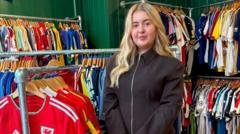 Teen plans to leave uni 'debt free' after making £35,000 selling vintage football shirts