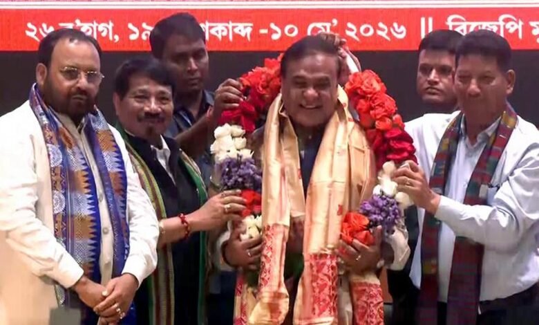 Assam: Himanta Biswa Sarma elected NDA leader, set to return as Chief Minister